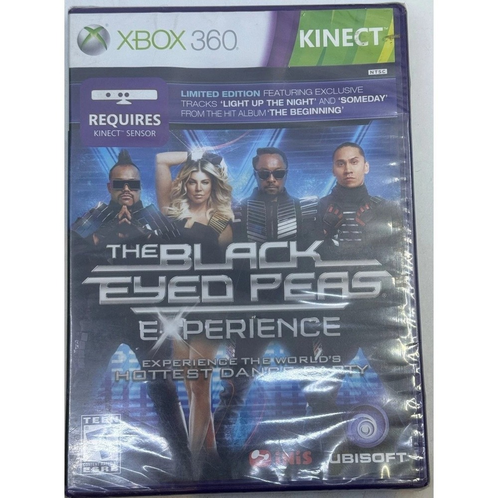 The Black Eyed Peas Experience Limited Edition Xbox 360 Kinect Game NTSC Ubisoft
